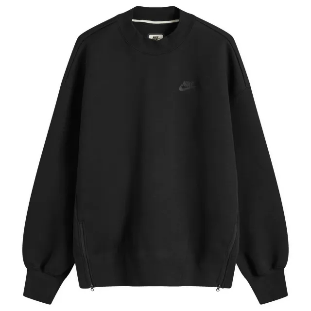 Nike Women's Tech Fleece Oversized Crew Sweat Black