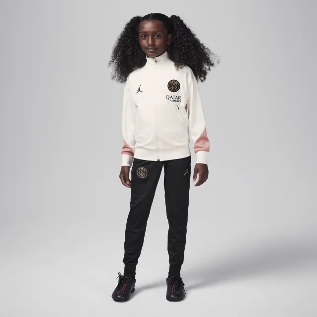 Nike Paris Saint-Germain Strike Third Older Kids' Jordan Dri-FIT Football Knit Tracksuit - Brown - Polyester