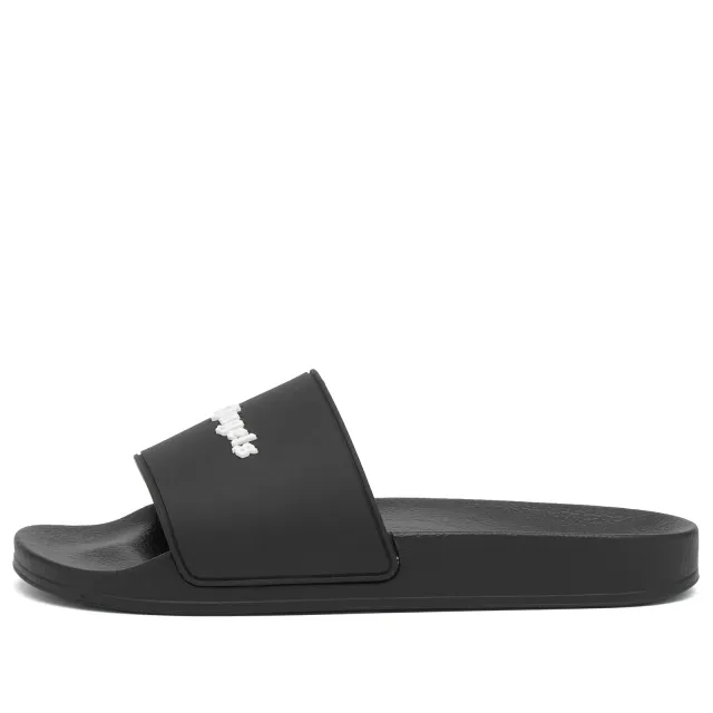 Palm Angels Classic Logo Pool Slide Black