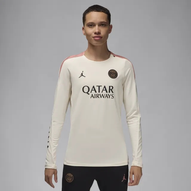 Nike Jordan PSG Jordan Strike Crew Top - Ivory - Womens