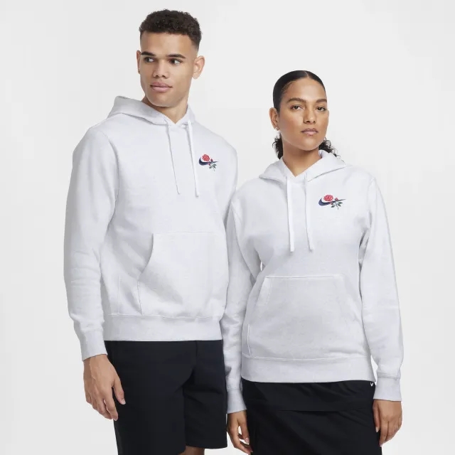Nike Sportswear Club Fleece Hoodie - Brown - Cotton/Polyester