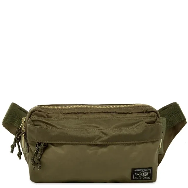 Porter-Yoshida & Co. Men's 2 Way Waist Bag Olive