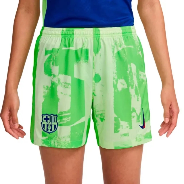 Nike Barcelona Third Shorts 2024 2025 Womens - Green