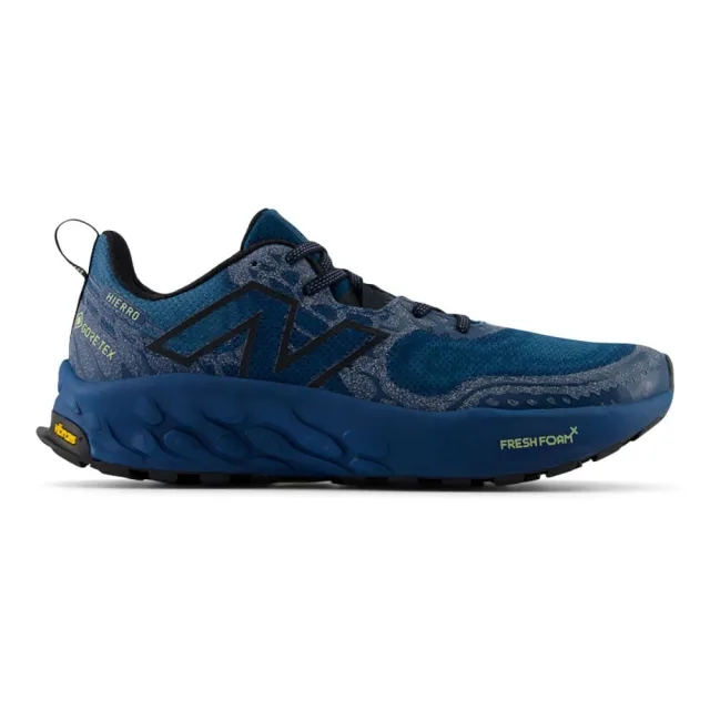 New Balance Women's Fresh Foam X Hierro v8 Gore-Tex® in Blue/Black/Green Synthetic