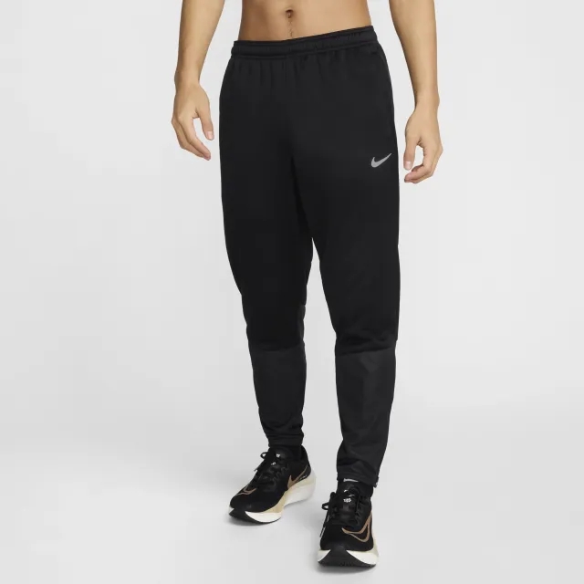 Nike Sphere Challenger Men's Therma-FIT Water-Repellent Running Trousers - Black - Polyester