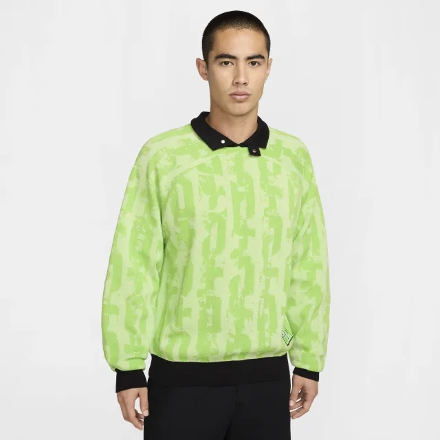 F.C. Barcelona Third Men's Nike Football Jumper - Yellow - Polyester/Rayon