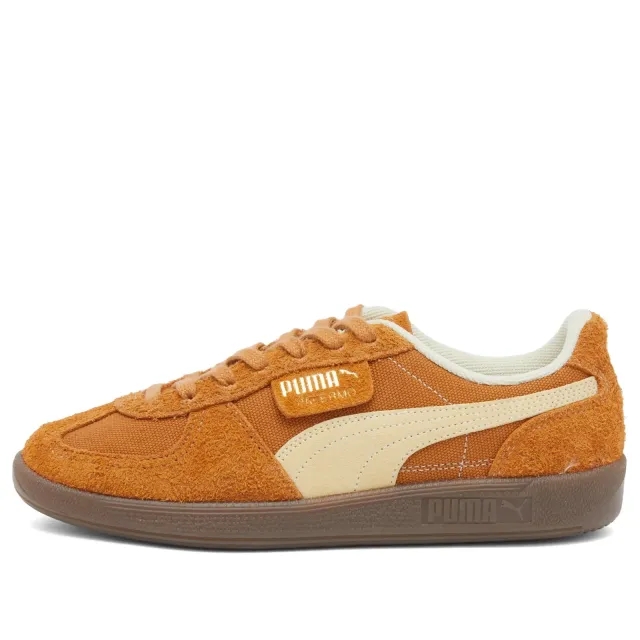 Puma Palermo Vintage Sneakers In Caramel Latte-Creamy Vanilla-G-Orange