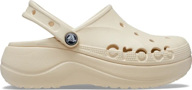 Crocs | Women | Baya Platform | Clogs | Winter White | 9