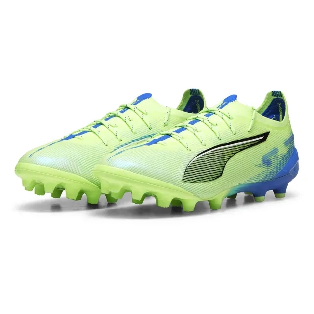 Puma Ultra 5 Ultimate Ag Lights Out - Fizzy Apple/Puma White/Bluemazing - ['Green']