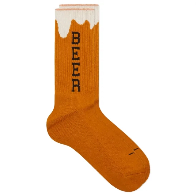 Rostersox Beer Socks Yellow