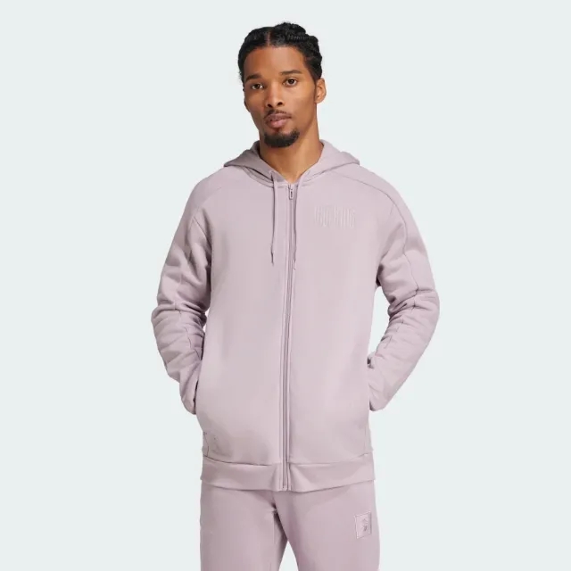 Juventus adidas SZN Fullzip Hoodie - Silver