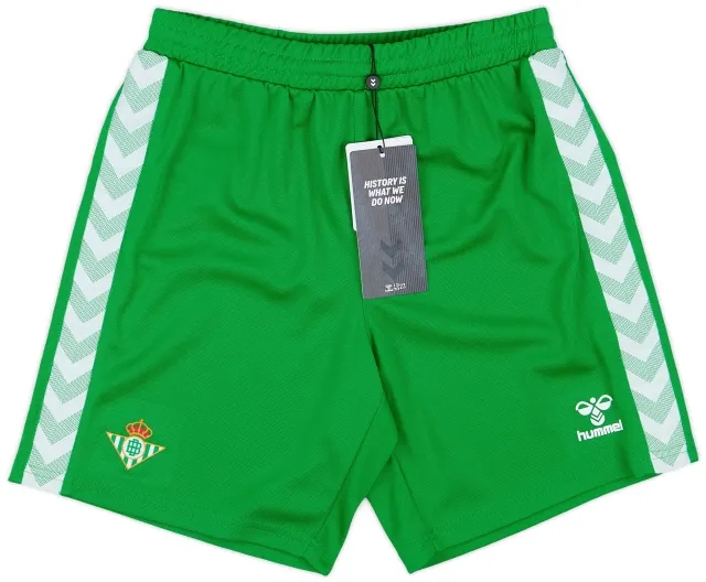 Hummel 2023-24 Real Betis Away Shorts (XS)