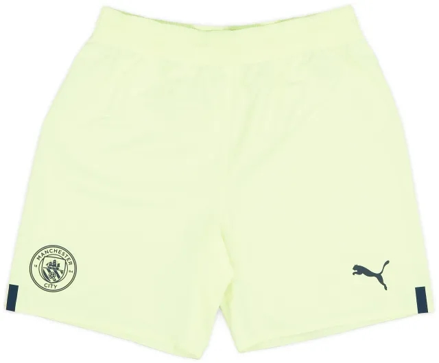 Puma 2022-23 Manchester City Player Issue Third Shorts (XS)