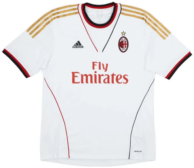 adidas 2013-14 AC Milan Away Shirt - 6/10 - (L)