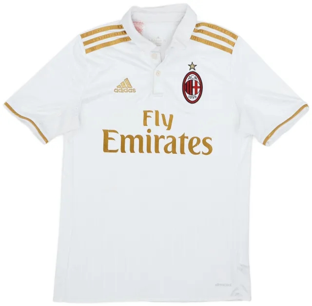 adidas 2016-17 AC Milan Away Shirt - 7/10 - (XL.Boys)