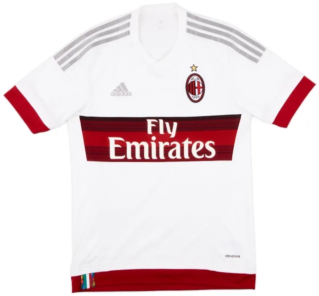 adidas 2015-16 AC Milan Away Shirt - 7/10 - (S)