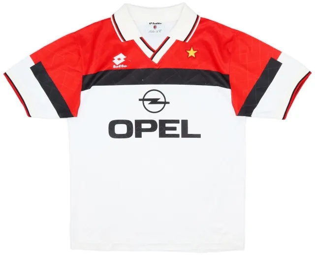 Lotto 1994-95 AC Milan Away Shirt - 6/10 - (L)