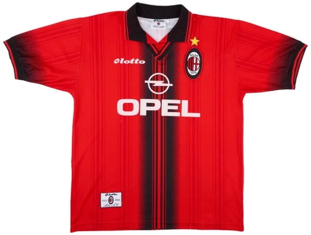 Lotto 1997-98 AC Milan Fourth Shirt - 7/10 - (XL)