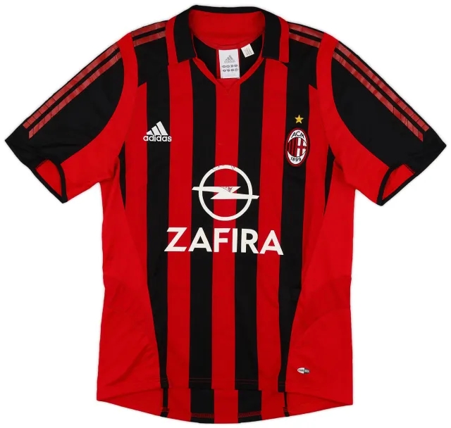 adidas 2005-06 AC Milan Home Shirt - 5/10 - (S)