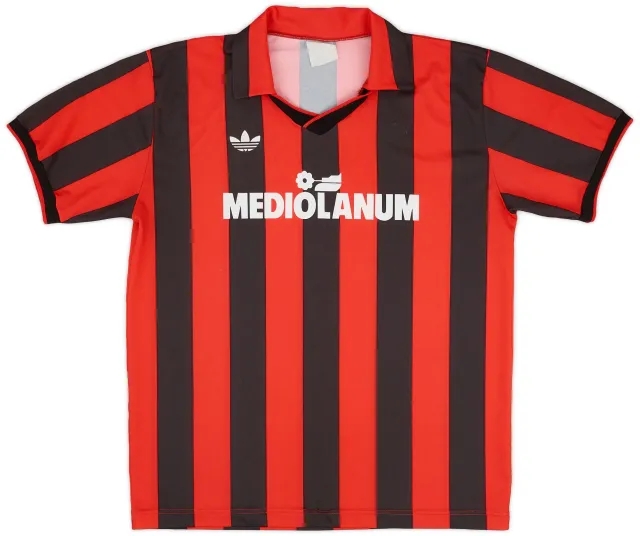 Kappa 1988-89 AC Milan Home Shirt - 7/10 - (L)