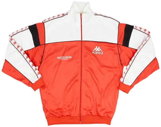 1988-90 AC Milan Kappa Track Jacket - 8/10 - (XL)