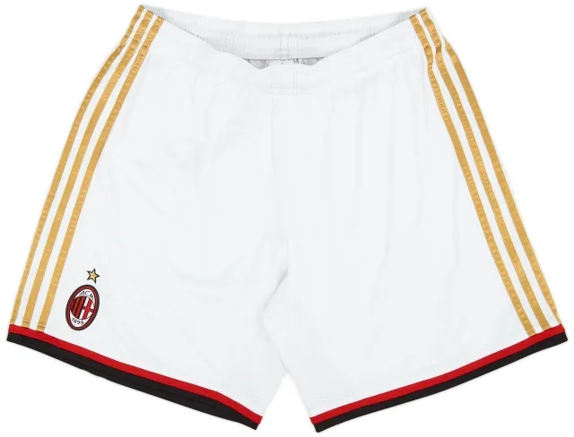 adidas 2013-14 AC Milan Home Shorts - 6/10 - (XL)