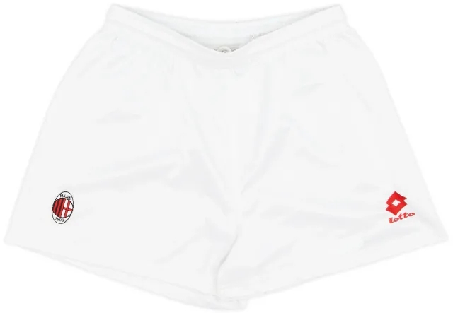 Lotto 1996-97 AC Milan Home Shorts - 9/10 - (M)