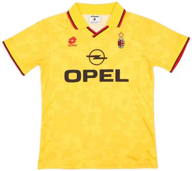 Lotto 1994-96 AC Milan Third Shirt - 8/10 - (S)