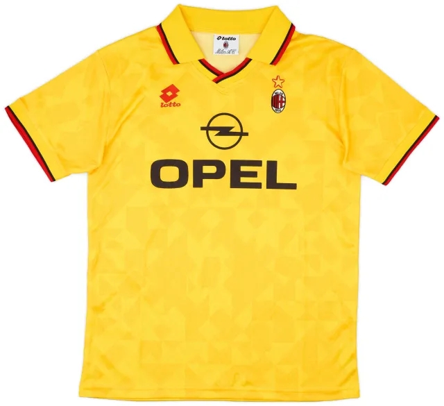 Lotto 1994-96 AC Milan Third Shirt - 9/10 - (M)
