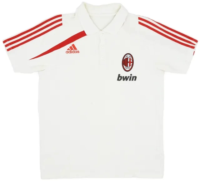 2009-10 AC Milan adidas Polo Shirt - 6/10 - (M)