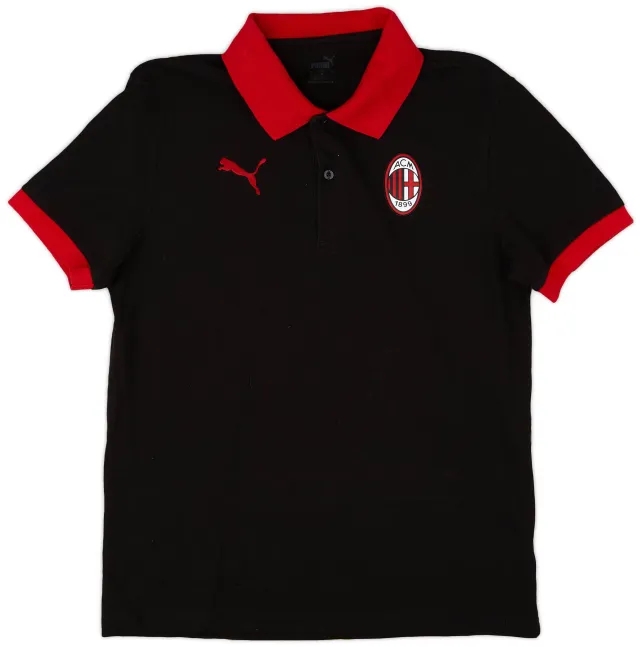 2018-19 AC Milan Puma Polo Shirt - 8/10 - (M)