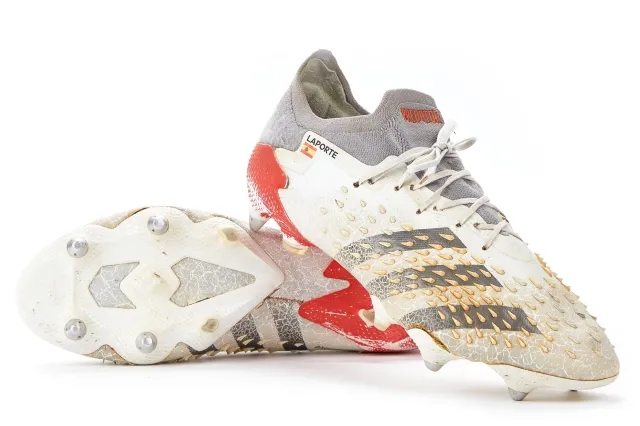 2021 Adidas Match Worn Predator Freak.1 L Football Boots (Aymeric Laporte) - 5/10 - SG 10½