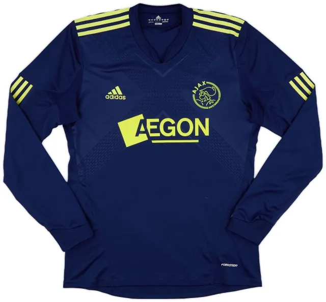 adidas 2010-11 Ajax Player Issue Away L/S Shirt - 8/10 - (L)