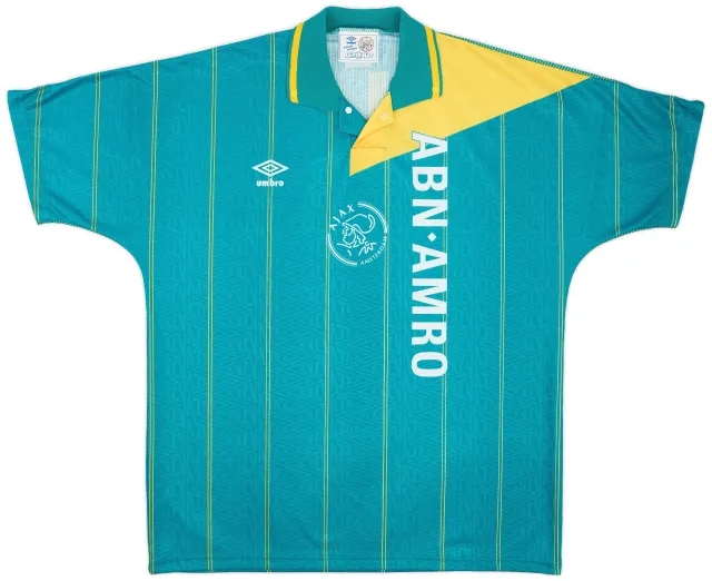 Umbro 1991-93 Ajax Away Shirt - 9/10 - (XL)