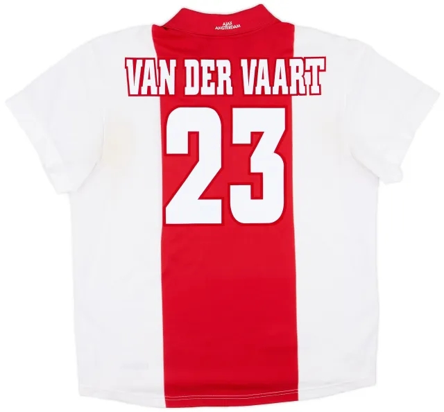 adidas 2000-01 Ajax Centenary Home Shirt Van Der Vaart #23 - 8/10 - (XL)