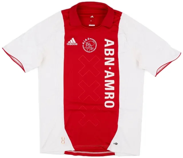 adidas 2007-08 Ajax Home Shirt - 6/10 - (L)