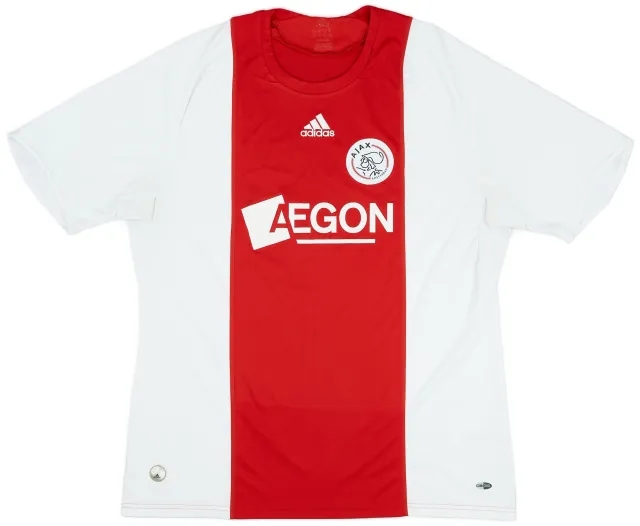 adidas 2008-09 Ajax Home Shirt - 7/10 - (XXL)