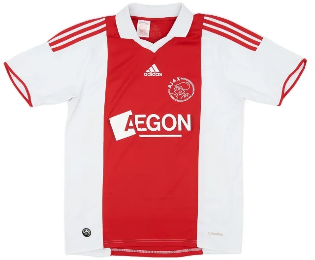 adidas 2009-10 Ajax Home Shirt - 6/10 - (XL.Boys)