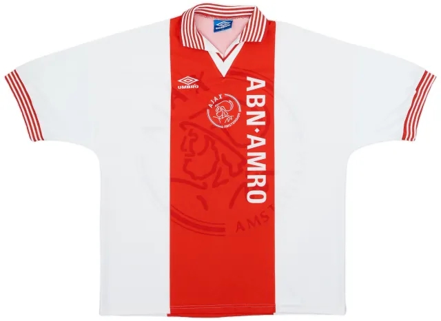 Umbro 1995-96 Ajax Home Shirt - 8/10 - (XXL)