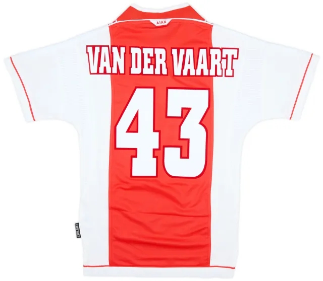 Umbro 1999-00 Ajax Home Shirt Van Der Vaart #43 (S)