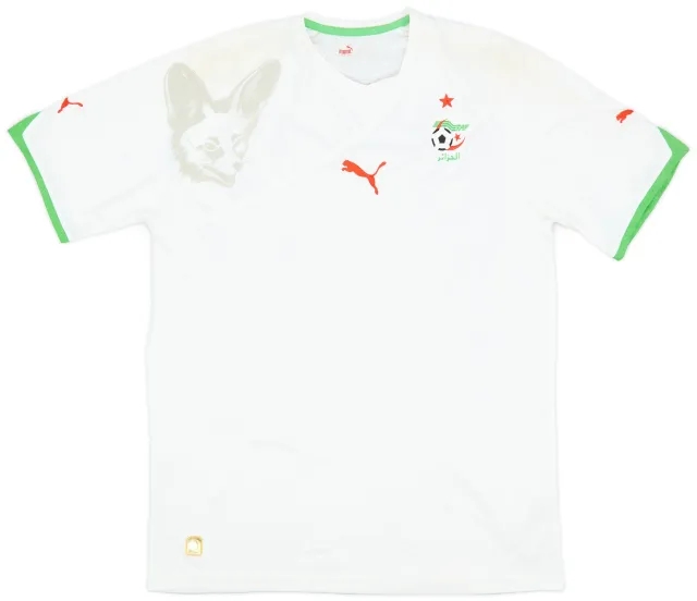 Puma 2010-11 Algeria Home Shirt - 8/10 - (L)