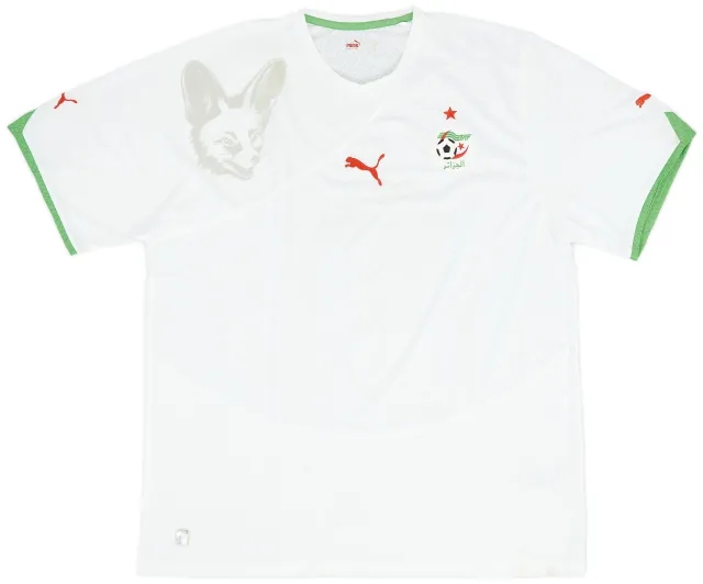 Puma 2010-11 Algeria Home Shirt - 8/10 - (XXL)