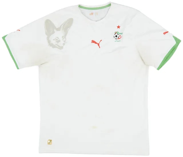 Puma 2010-11 Algeria Home Shirt - 6/10 - (XL)