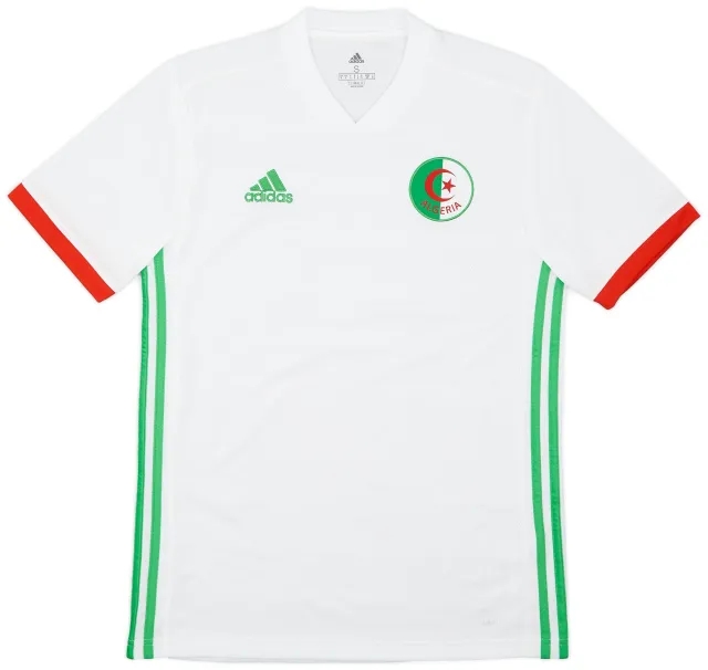 adidas 2018 Algeria Home Shirt - 9/10 - (S)