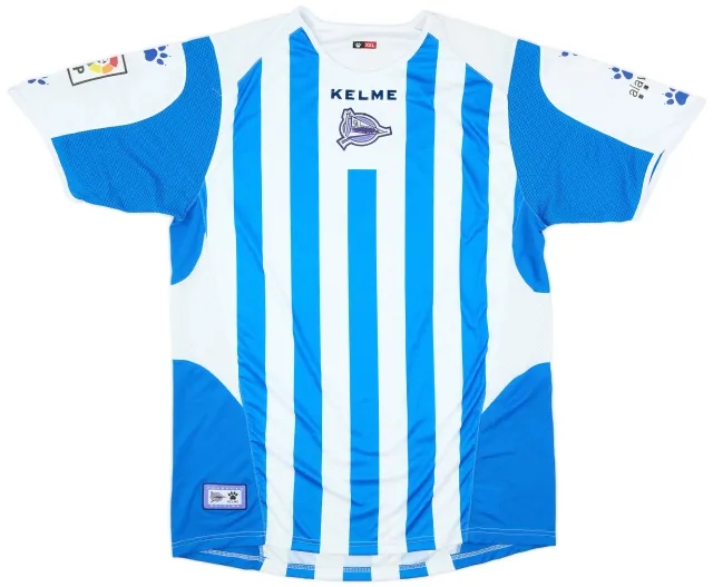 Kelme 2006-07 Alaves Home Shirt - 9/10 - (XXL)