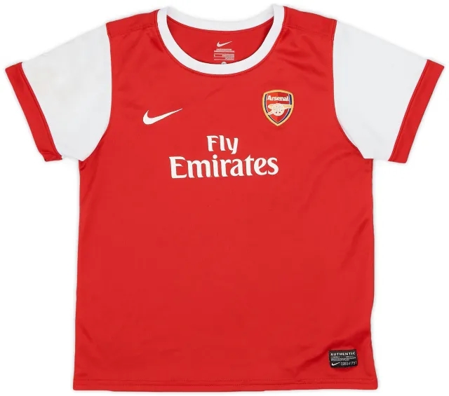 Nike 2010-11 Arsenal Home Shirt - 6/10 - (L.Infants)