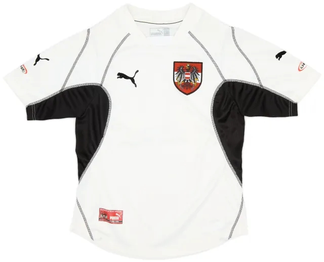 Puma 2002-03 Austria Home Shirt - 8/10 - (S)
