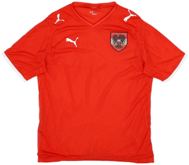 Puma 2008-09 Austria Home Shirt - 6/10 - (XL)