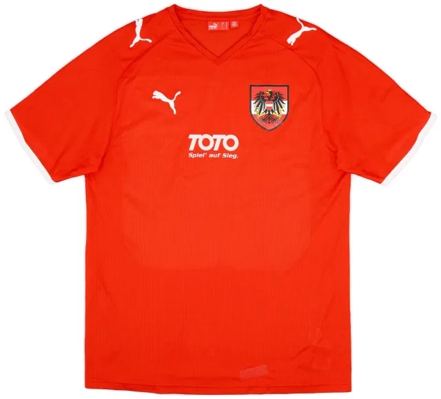 Puma 2008-09 Austria Home Shirt - 9/10 - (M)
