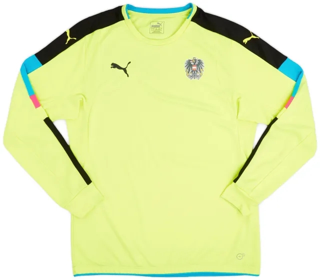 Puma 2016-17 Austria GK Shirt - 8/10 - (L)